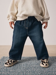 Denim Dark Wash Wide Leg Jeans (3mths-7yrs) - Image 1 of 4