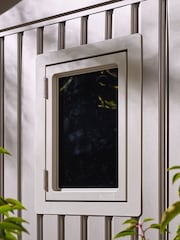 Rowlinson Grey Brentvale 10 x 10ft Metal Garden Apex Shed with Assembly - Image 6 of 6