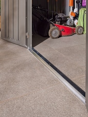 Rowlinson Grey Brentvale 10 x 8ft Metal Garden Apex Shed - Image 5 of 6