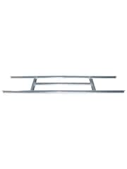 Rowlinson Light Grey Trentvale 6 x 4ft Metal Garden Apex Shed with Foundation Kit - Image 6 of 6