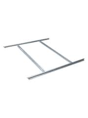 Rowlinson Dark Grey Airevale 4x6ft Plastic Garden Shed Foundation Kit Assembly - Image 7 of 7