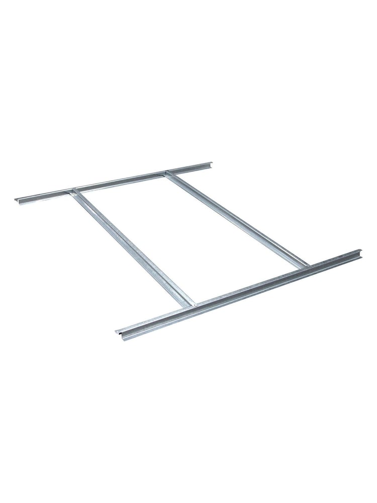 Rowlinson Dark Grey Airevale 4x6ft Plastic Garden Shed Foundation Kit Assembly - Image 7 of 7