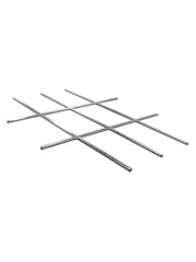 Rowlinson Grey Brentvale 10 x 8ft Metal Garden Apex Shed, Foundation Kit & Assembly - Image 5 of 6