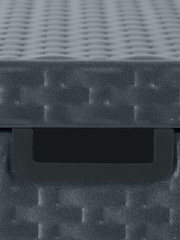 Rowlinson Anthracite Metal Garden Cushion Box with Assembly - Image 3 of 5