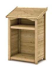 Rowlinson Natural Premium Heritage Single Garden Log Store - Image 6 of 6