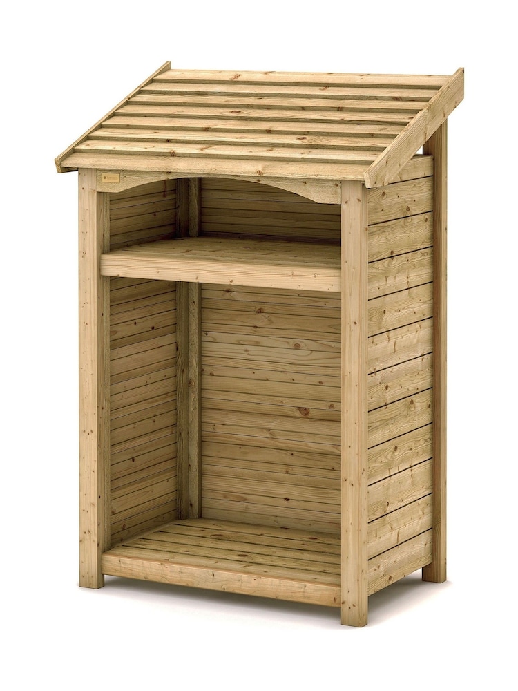 Rowlinson Natural Premium Heritage Single Garden Log Store - Image 6 of 6