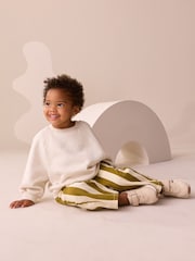 Olive Green Stripe Trousers (3mths-7yrs) - Image 3 of 8