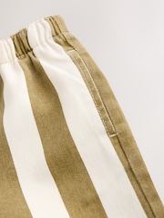 Olive Green Stripe Trousers (3mths-7yrs) - Image 7 of 8