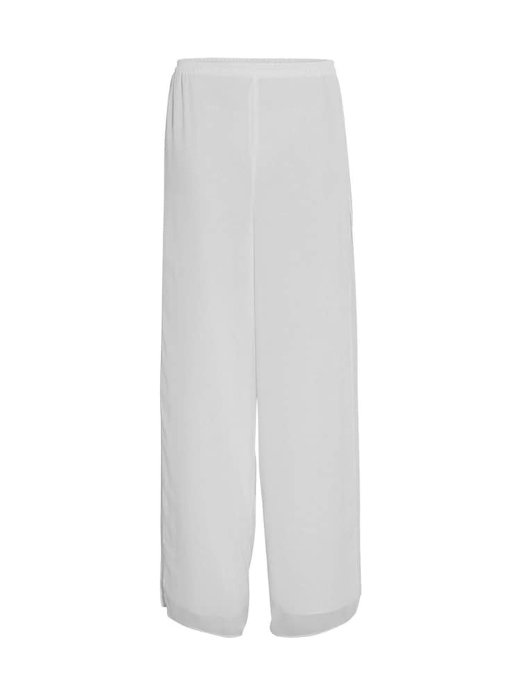 Gina Bacconi Chiffon Layered Slit Trousers - Image 6 of 6