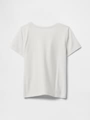 Gap White Graphic T-Shirt (6mths-5yrs) - Image 2 of 3