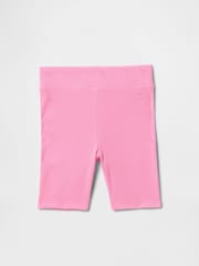 Gap Pink Ribbed Cycling Shorts (6mths-5yrs) - Image 1 of 2