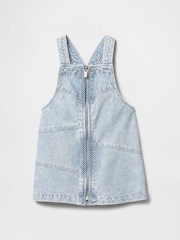 Gap Cotton Striped Denim Pinafore Dress (6mths-5yrs) - Imagen 2 de 3