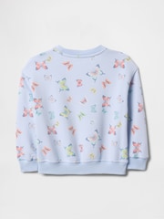 Blauw met vlinder - Gap vintage zacht sweatshirt (6 mnd - 5 jr) - Image 2 of 3