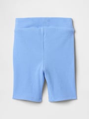 Gap Blue Ribbed Cycling Shorts (6mths-5yrs) - Image 2 of 2