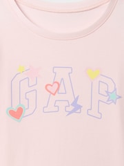 Gap Pink Graphic T-Shirt (6mths-5yrs) - Image 3 of 3
