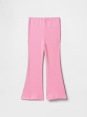 Gap Pink Ribbed Flare Leggings (6mths-5yrs) - Image 2 of 2