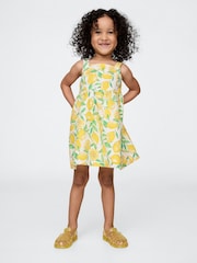 Gap Linen-Cotton Lemon Dress (6mths-5yrs) - Imagen 1 de 3