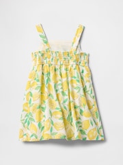 Gap Linen-Cotton Lemon Dress (6mths-5yrs) - Imagen 3 de 3