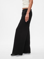 Zwart - Gap Vintage zachte baggy joggingbroek met wijde pijpen - Image 3 of 5
