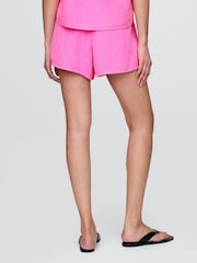 Gap Pink 100% Cotton Crinkle Gauze Easy Shorts - Image 2 of 7