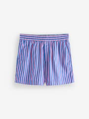 Gap Blue/Pink Cotton Poplin Striped Shorts - Image 5 of 8