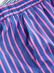 Gap Blue/Pink Cotton Poplin Striped Shorts - Image 8 of 8