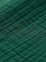 Gap Green Crinkle Gauze Dolman Short Sleeve Shirt - Image 5 of 5