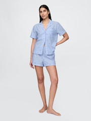 Azul - Bóxer de pijama bordado de Gap - Imagen 1 de 4