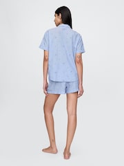 Azul - Bóxer de pijama bordado de Gap - Imagen 2 de 4