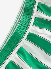 Verde - Pantalones cortos de popelina de algodón a rayas de Gap - Imagen 9 de 9