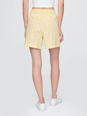 Gap Yellow Cotton Poplin Striped Shorts - Image 2 of 9