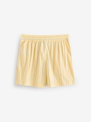 Gap Yellow Cotton Poplin Striped Shorts - Image 7 of 9