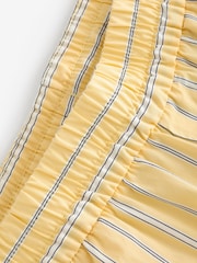 Gap Yellow Cotton Poplin Striped Shorts - Image 9 of 9