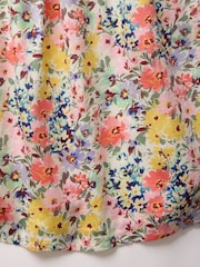 Gap Black Multi Floral Puff-Sleeve Mini Dress - Image 5 of 5