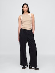 Gap Black Mid Rise UltraSoft Easy Baggy Jeans - Image 1 of 8