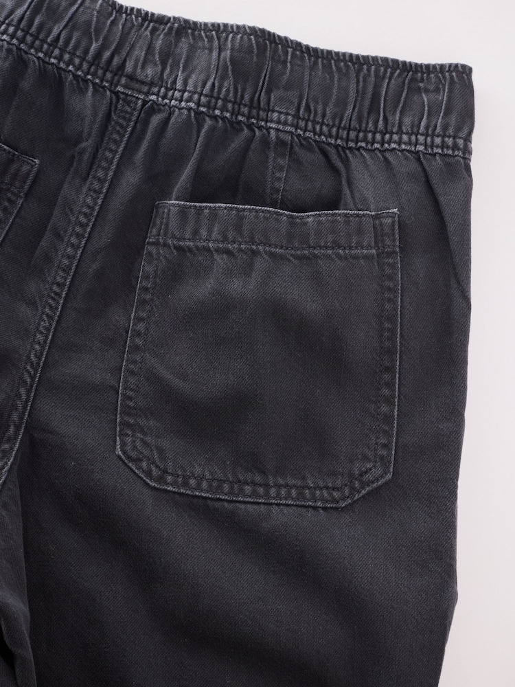 Gap Black Mid Rise UltraSoft Easy Baggy Jeans - Image 8 of 8