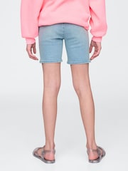Gap Blue Denim Bike Shorts - Image 2 of 5