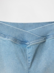 Gap Blue Denim Bike Shorts - Image 5 of 5