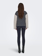JDY White Quilted House Coat - Image 3 of 6