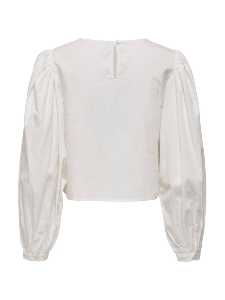 JDY Crochet Long Sleeve Blouse - Image 2 of 2