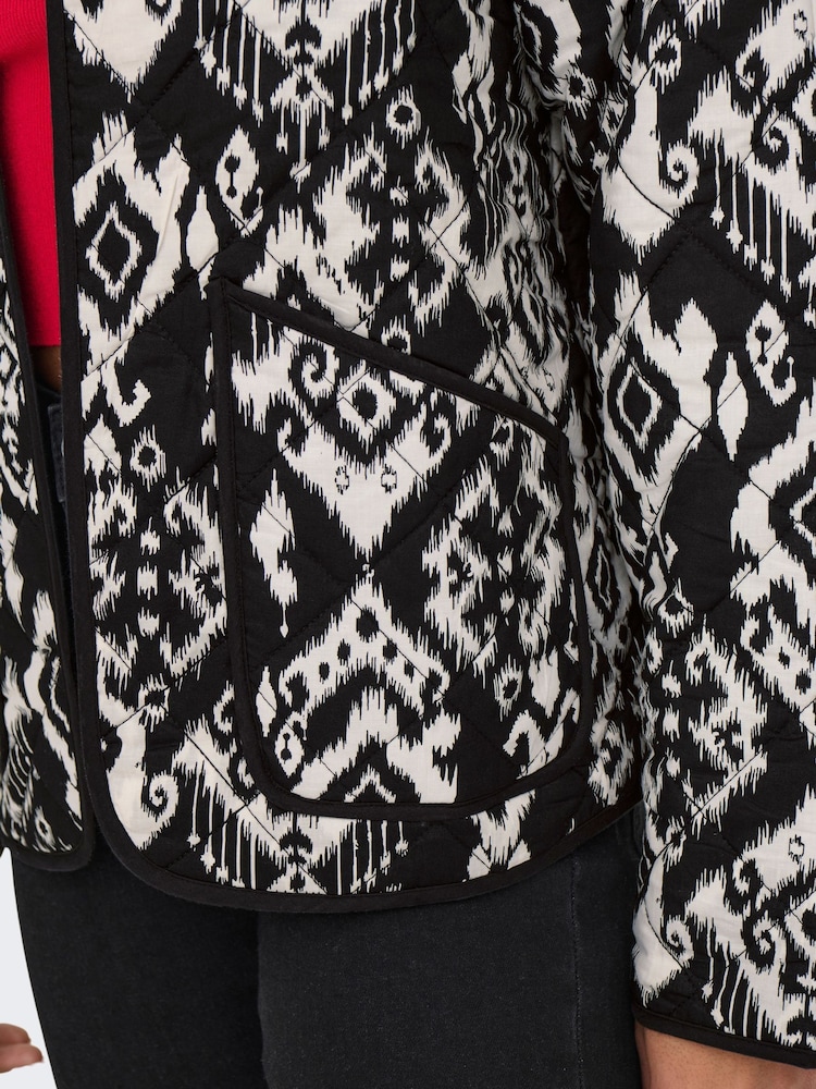 JDY Black Pattern Jacket - Image 7 of 9