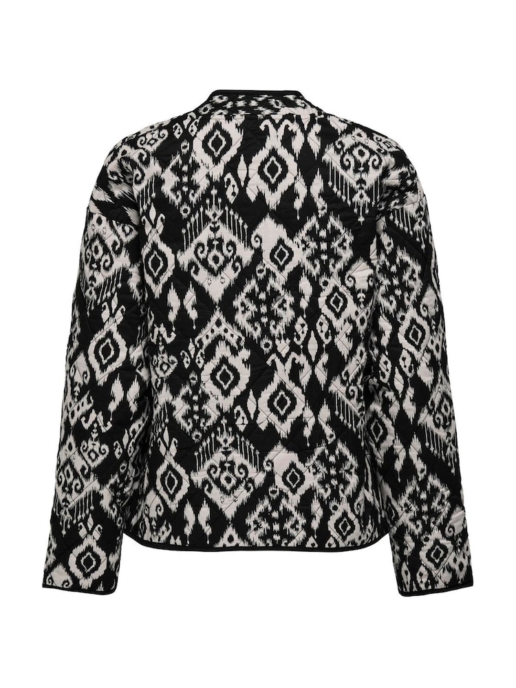 JDY Black Pattern Jacket - Image 9 of 9