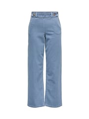 JDY Blue Wide Leg Jeans - Image 4 of 5