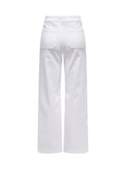 JDY White High Waist Wide Leg Super Soft Jeans - Image 6 of 6