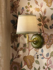 Joules Green Upton Wall Light - Image 1 of 8