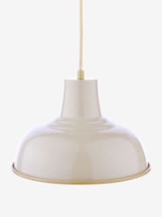 Joules Natural Hatfield Industrial Pendant Ceiling Light - Image 3 of 5