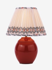 Joules Red Wentworth Table Lamp - Image 6 of 6