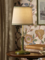 Joules Green Upton Rise and Fall Table Lamp - Image 1 of 8