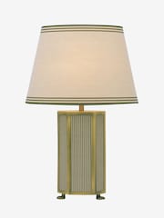 Joules Green Helmingham Antique Brass Claw Foot Table Lamp - Image 6 of 6