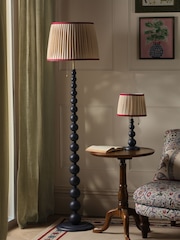Joules Navy Blue Harewood Table Lamp - Image 4 of 8